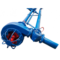 Насос центробежный фекальный НЦИ-Ф-100 без электродвигателя, с затвором, лебедкой, рукавом 4м